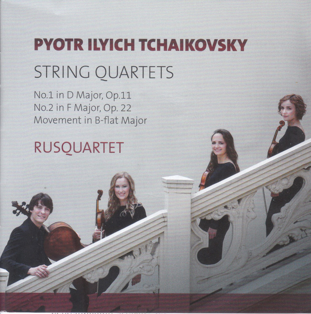 P. I. Tchaikovsky. String Quartets. Rusquartet. Etcetera Records