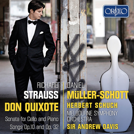Daniel Müller-Schott <br>Richard Strauss. Don Quixote <br>Herbert Schuсh. Melbourne Symphony Orchestra <br>Sir Andrew Davis <br>Orfeo. Naxos