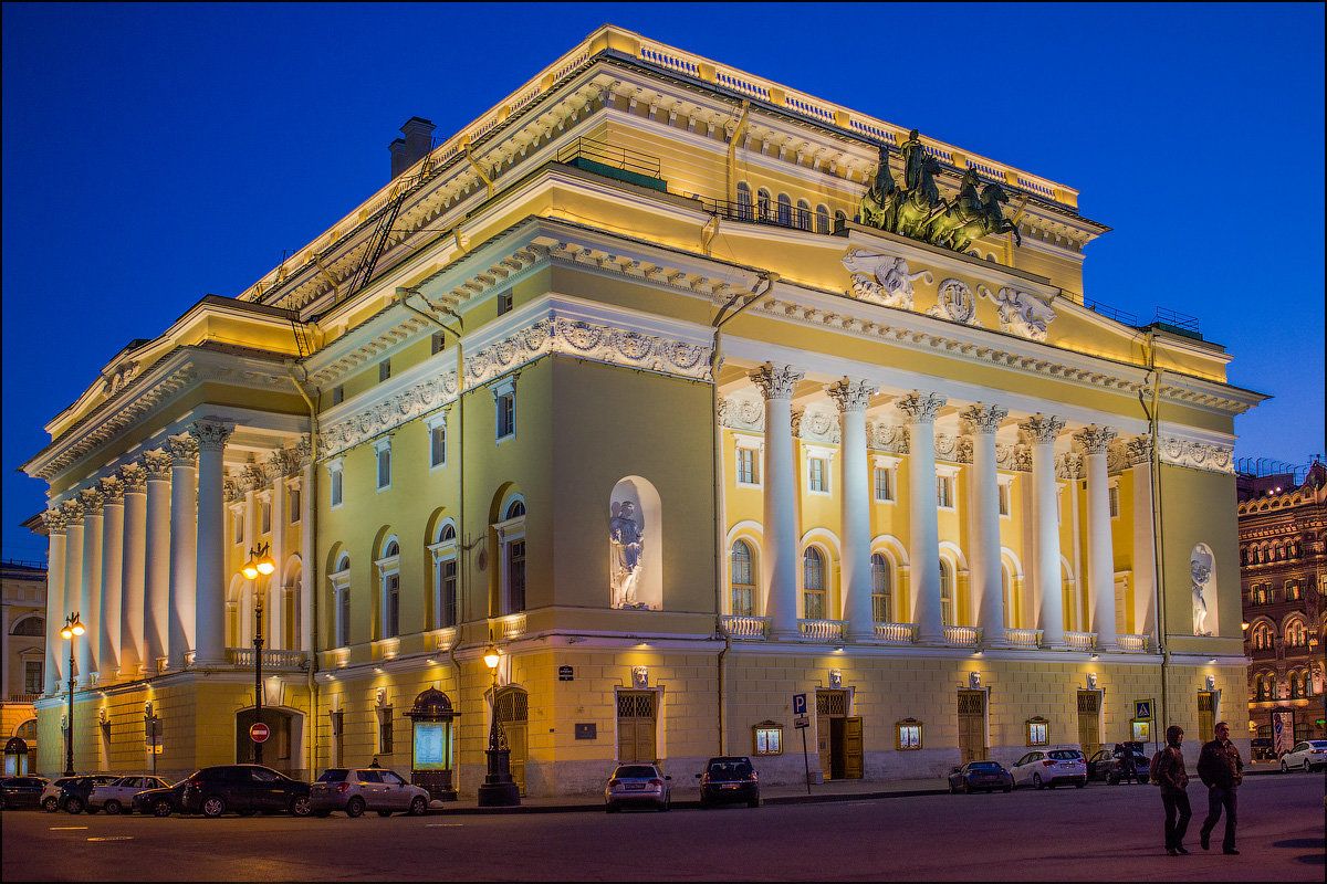 александринский театр внутри