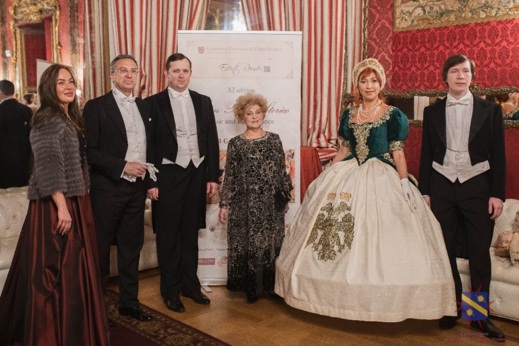 Гнесинцы впервые приняли участие в проведении Большого Исторического бала в Риме