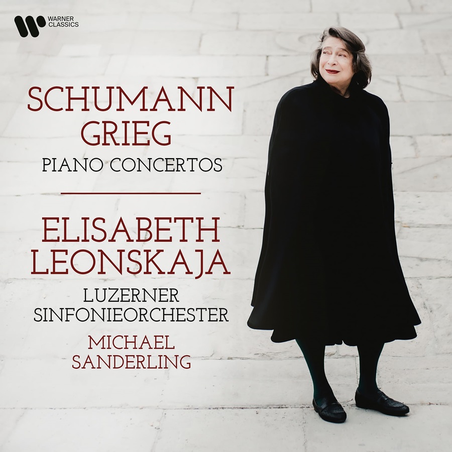 Schumann. Grieg <br>Piano Concertos <br>Elisabeth Leonskaja <br>Luzerner Sinfonieorchester <br>Michael Sanderling <br>Warner Classics