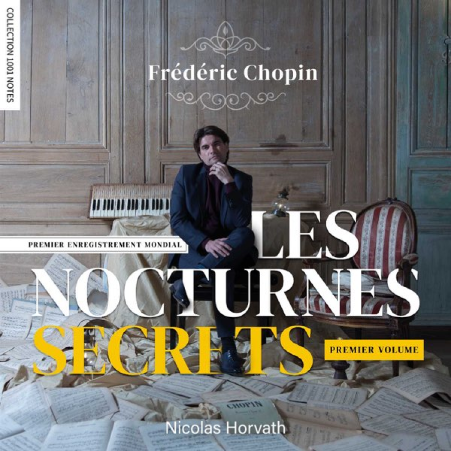 LES NOCTURNES SECRETS <br> NICOLAS HORVATH <br> COLLECTION 1001 NOTES