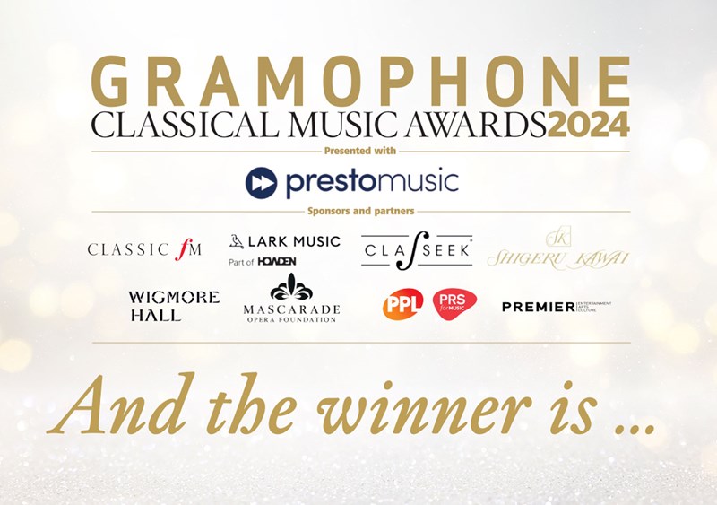 В Великобритании подвели итоги Gramophone Classical Music Awards 2024