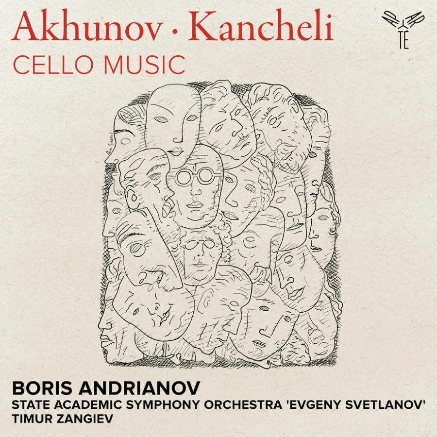 Akhunov. Kancheli. Cello Music Boris Andrianov <br> State Academic Symphony Orchestra ‘Evgeny Svetlanov’ <br> Timur Zangiev <br> Aparté