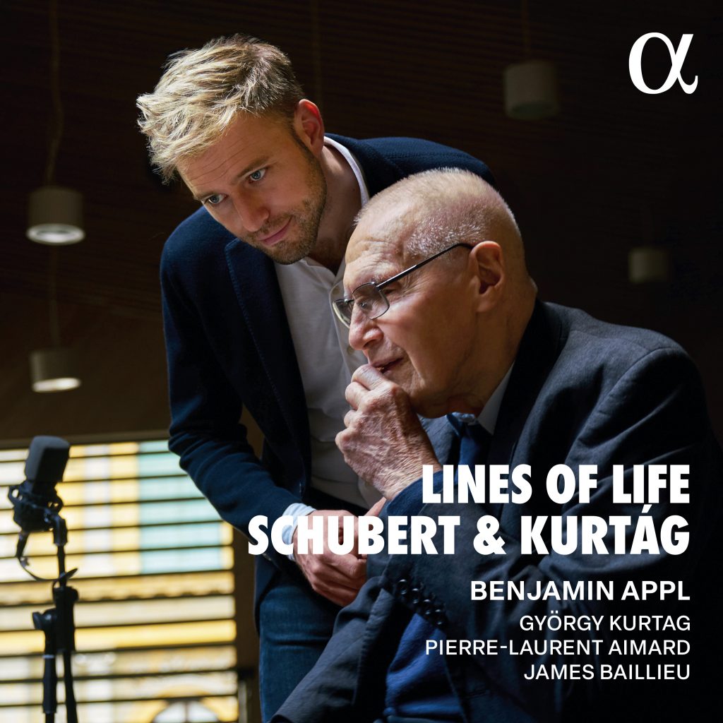 Lines of Life <br> Schubert & Kurtág <br> Benjamin Appl, György Kurtág <br> Pierre-Laurent Aimard, James Baillieu <br> Alpha