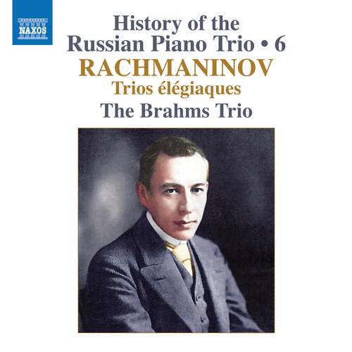 HISTORY OF THE RUSSIAN PIANO TRIO VOL. 6 <br> RACHMANINOV TRIOS ÉLÉGIAQUES <br> THE BRAHMS TRIO <br> NAXOS