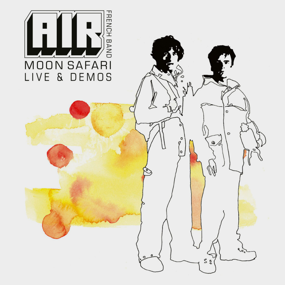 AIR FRENCH BAND <br> MOON SAFARI LIVE & DEMOS <br> PARLOPHONE <br> LP