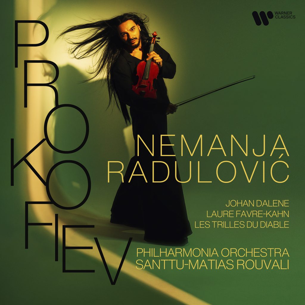 Prokofiev. Nemanja Radulović, Johan Dalene, Laure Favre-Kahn <br> Philharmonia Orchestra, Santtu-Matias Rouvali <br> Warner Classics